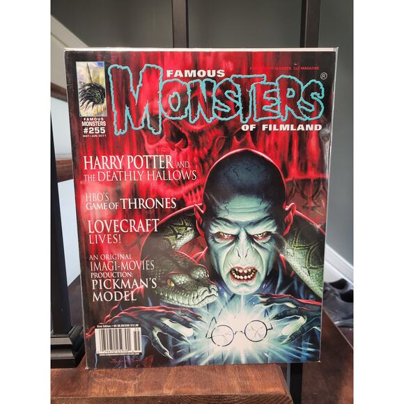 Famous Monsters Of Filmland #255 (2011) Harry Potter Lovecraft Pickman's Model - Picture 1 of 6